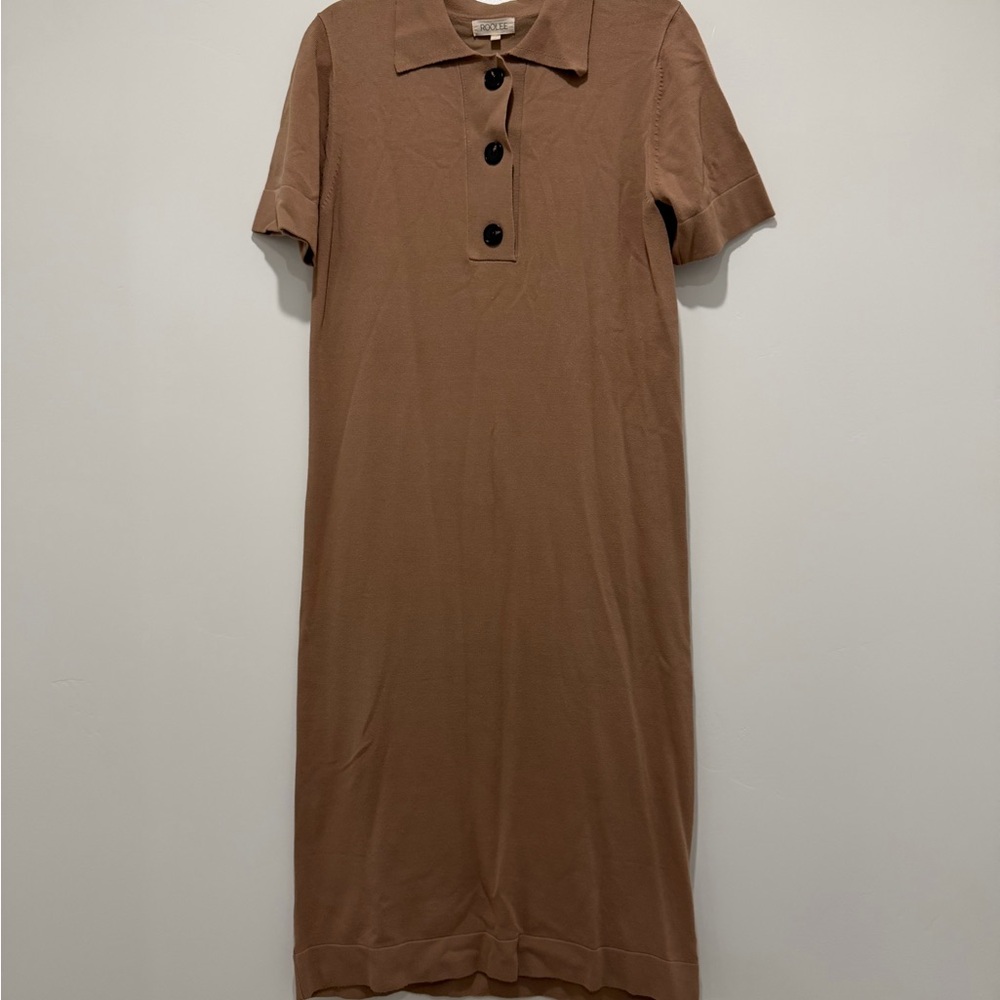 Roolee Brown Midi Dress